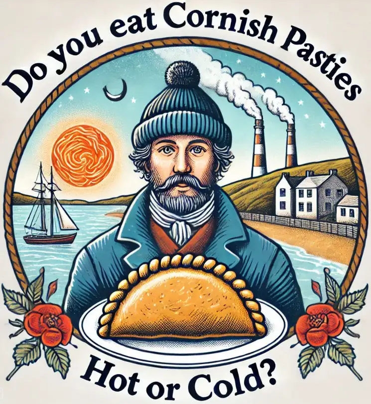 Cornish pasties hot or cold