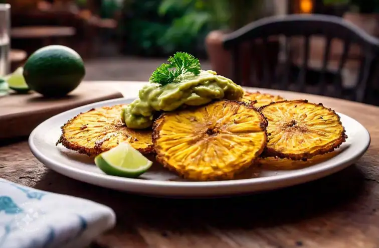 Tostones de Pana recipe