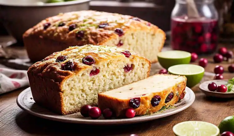 cranberry lime bread