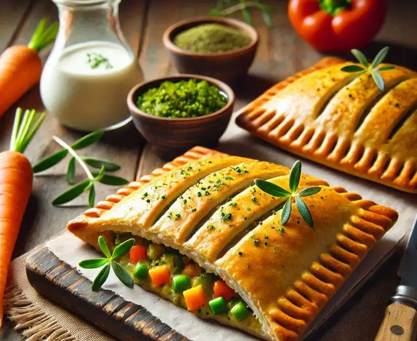 creamy vegetable pasty recipe