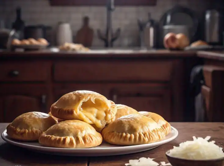 mini cheese and onion pasties recipe