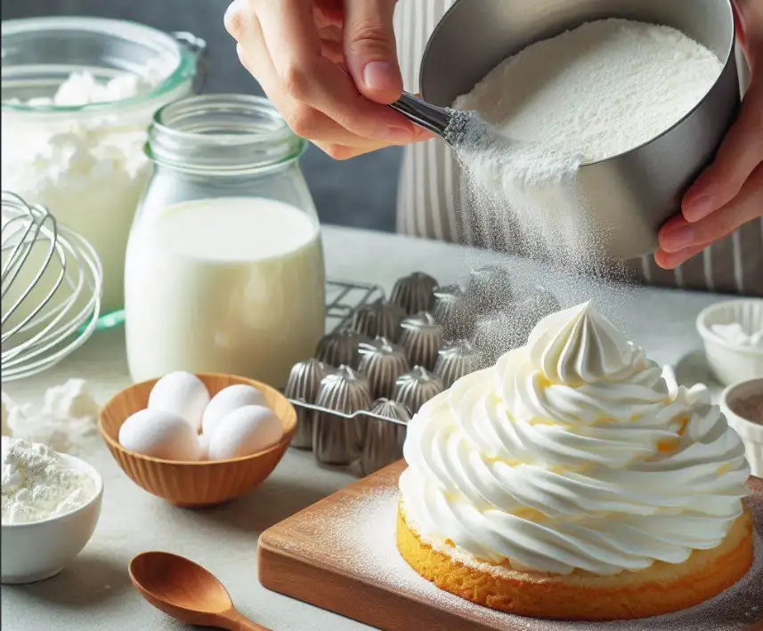 adding milk powder to swiss meringue buttercream