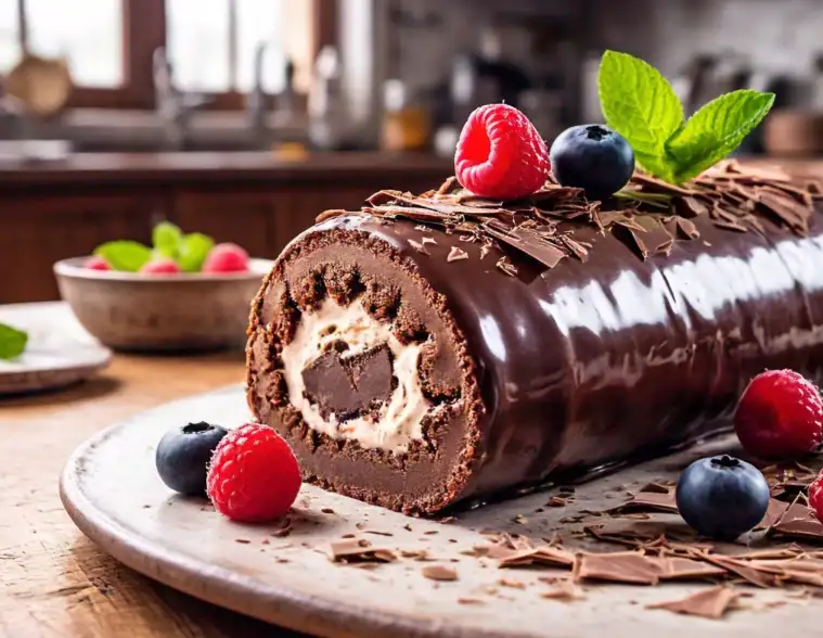 chocolate roulade delia