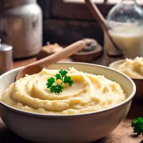 milk-simmered mashed potatoes