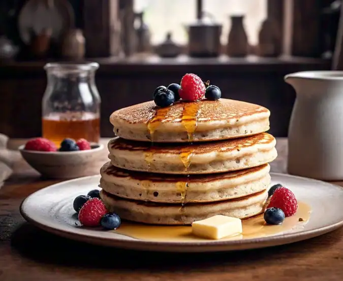 oatmeal buttermilk pancakes