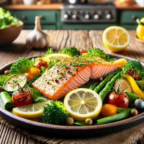 salmon with herbs ina garten