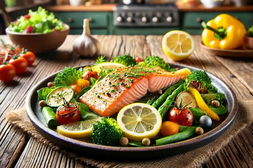 salmon with herbs ina garten