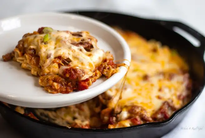 smoked hamburger casserole