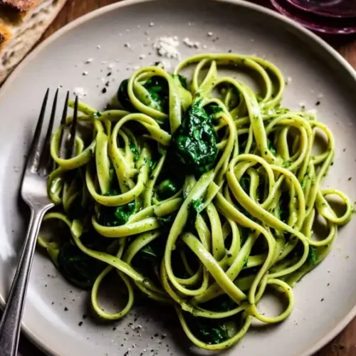 spinach linguine recipe