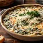 spinach artichoke dip with alfredo sauce